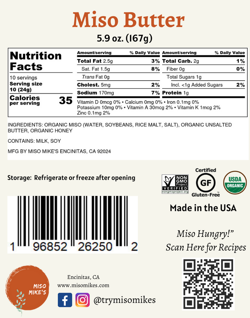 Miso Mike's Original Miso Butter